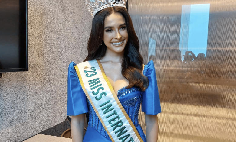 Miss International Andrea Rubio trains 2024 delegates